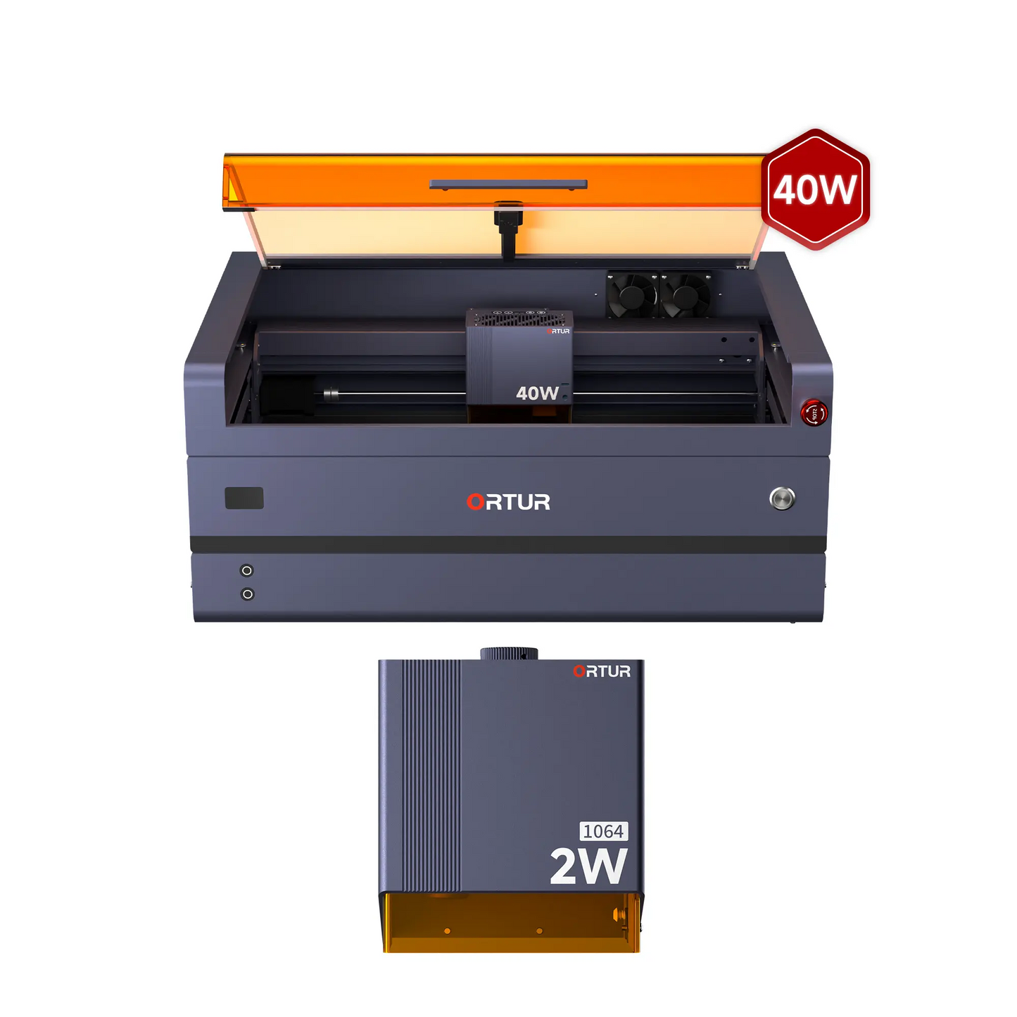 ortur h20 laser engraving machine 40w 2w ir