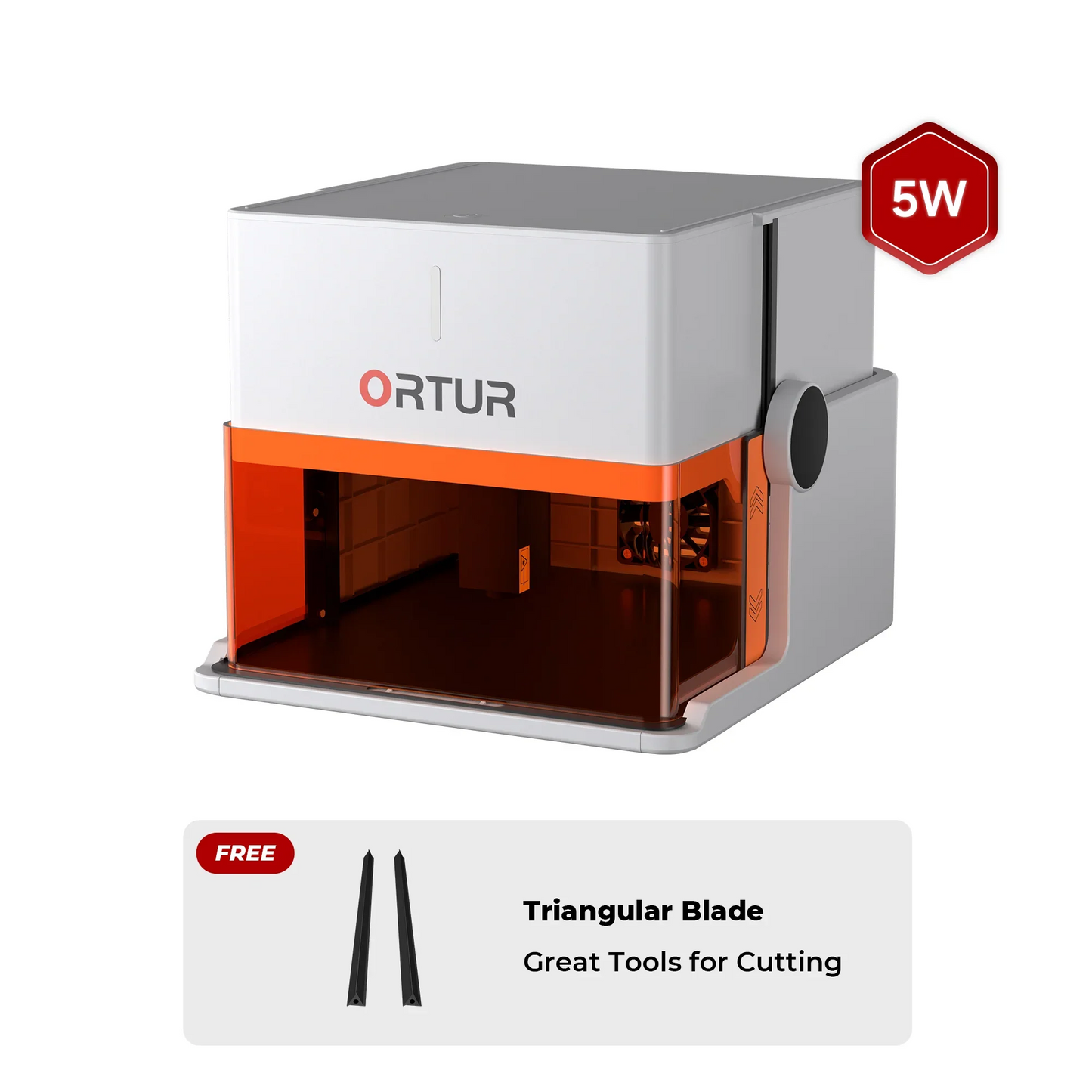 Ortur R1 Incisore Laser 5W & 1.3W Infrarosso