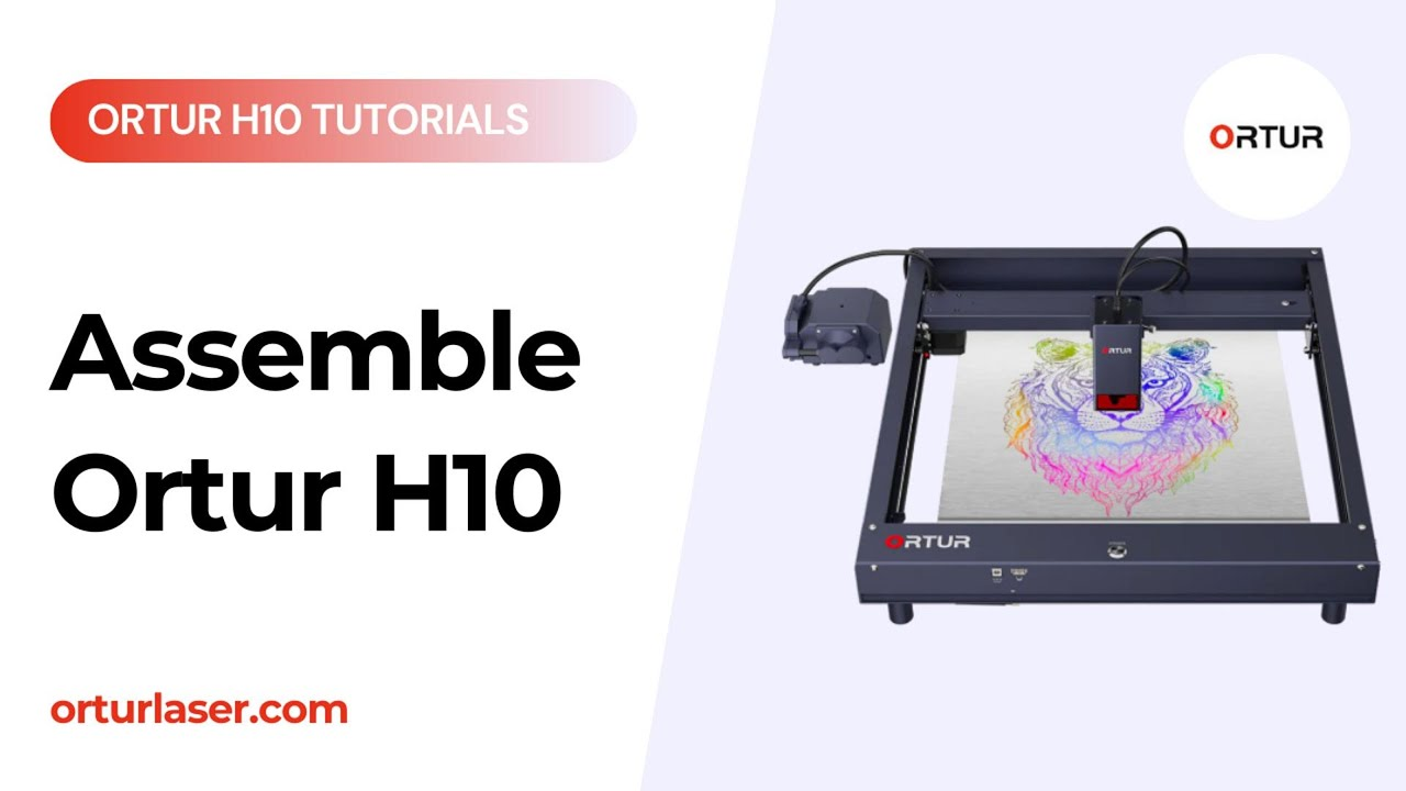 Carica video: Tutorial Ortur H10 | Come Assemblare Ortur H10
