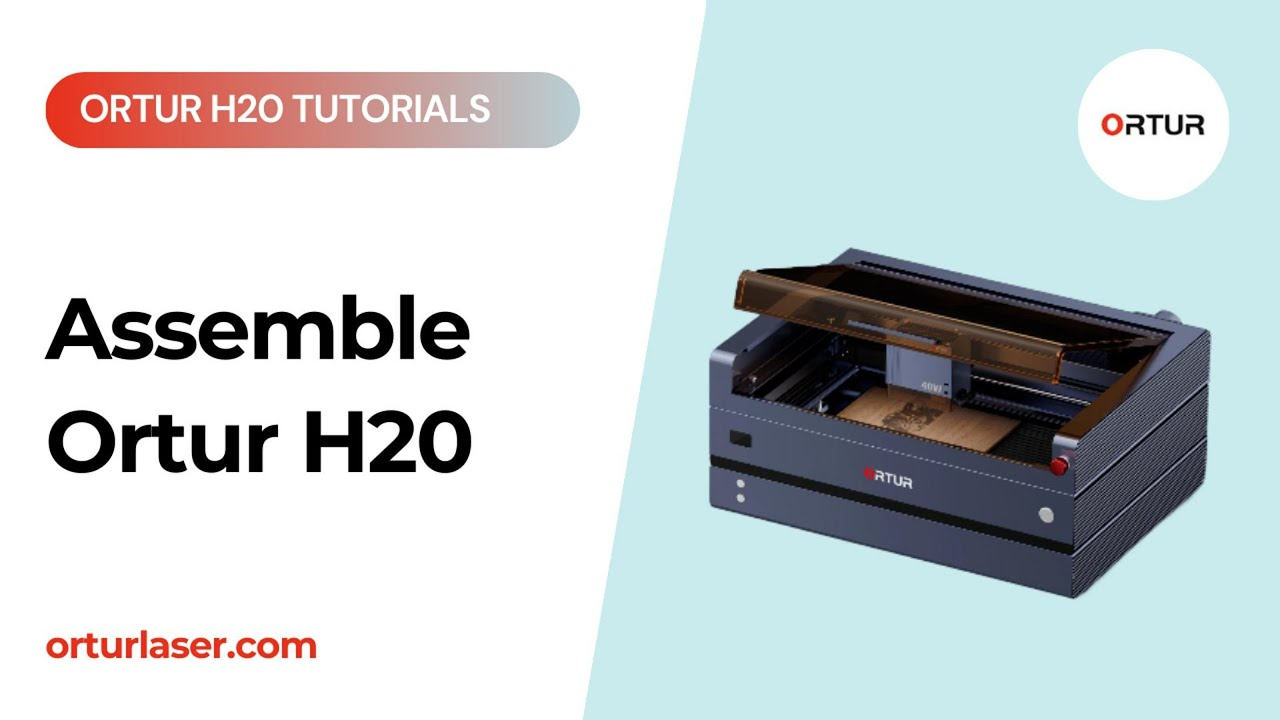 Carica video: Tutorial Ortur H20 | Come Assemblare Ortur H20