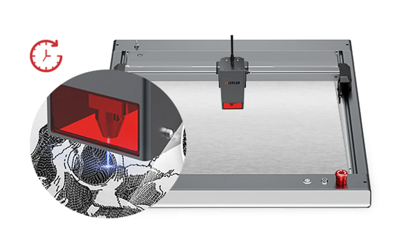 Ortur Laser Master 3 laser exposure time limit