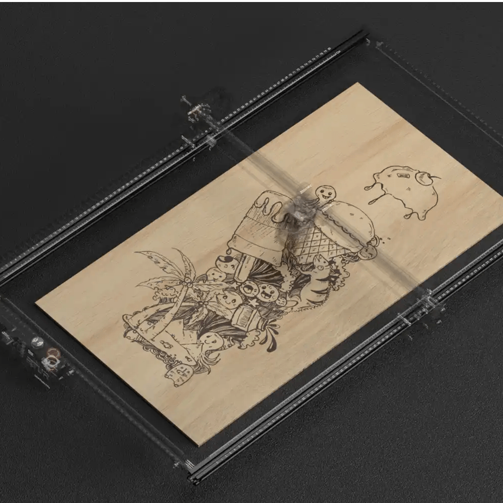 Ortur accessories guide extension kit etk