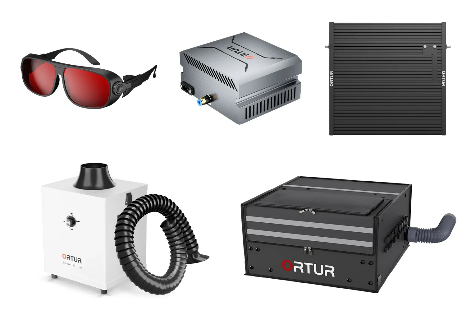 Ortur accessories guide wood yellow edge prevention set