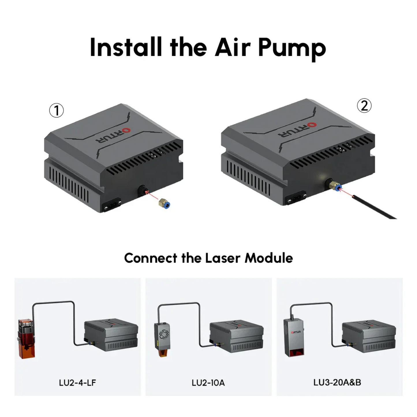 ortur air pump product image 3