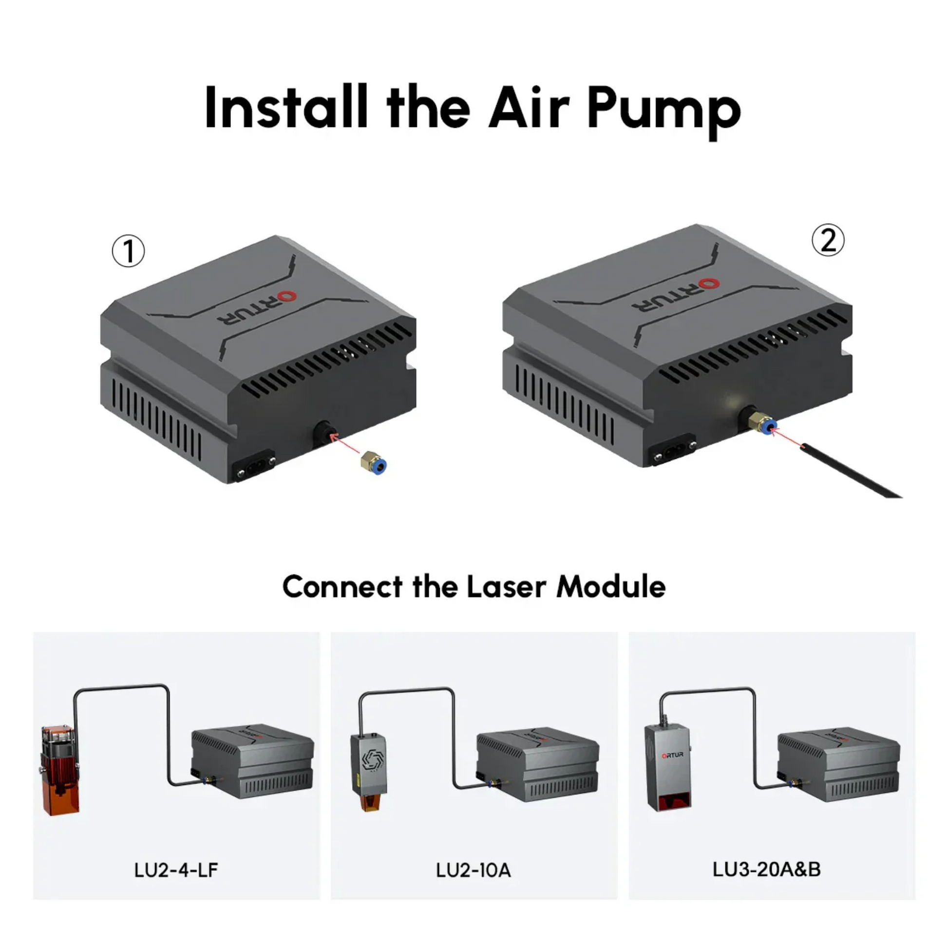 ortur air pump product image 3