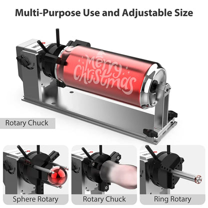 Ortur Laser Y-axis Rotary Chuck (YRC1.0)