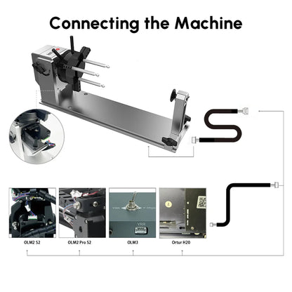 Ortur Laser Y-axis Rotary Chuck (YRC1.0)